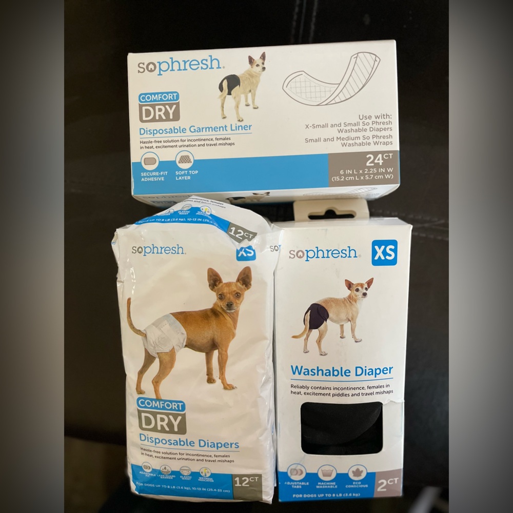 ▶️Please Read◀️ XS Doggie Diapers assortment